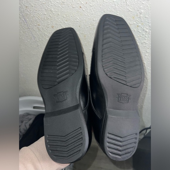 New Florsheim Big kid size 7‎ midtown plain Oxford black dress shoes - Picture 5 of 9